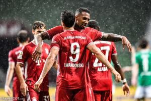 Boateng avec Lewandowski