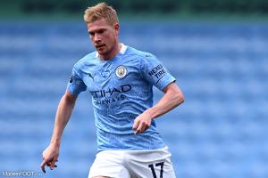 Kevin De Bruyne, le milieu de terrain offensif de Manchester City.