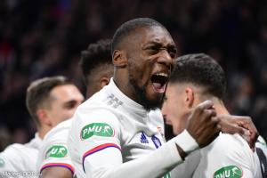 Karl Toko Ekambi heureux avec l'OL