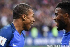 Mbappé et Lemar seront alignés contre le Luxembourg