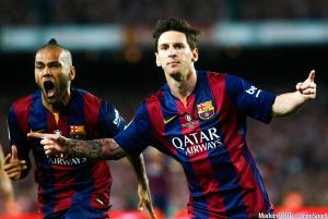 Messi avec Barcelone
