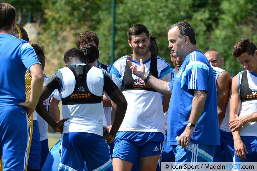 Bielsa (OM) a su trouver les mots après le match nul concédé contre l'OL (0-0), le 15 Mars dernier.