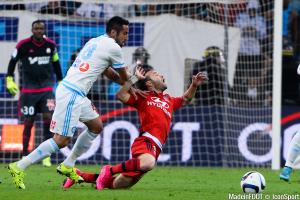 Mathieu Valbuena, ici sous les couleurs de l'Olympique Lyonnais.