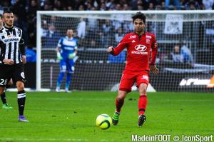 Clément Grenier, sous les couleurs de l'OL, en 2016.