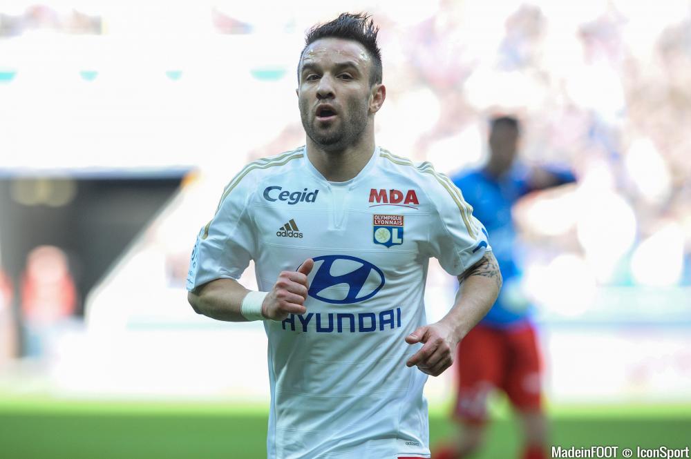 Mathieu Valbuena n'a pas pu tenir sa place, samedi, face au Gazélec Ajaccio