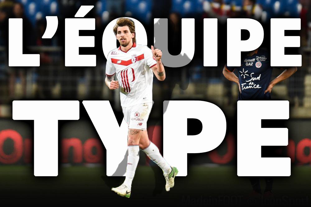 L'équipe-type de la 35e journée de Ligue 1.