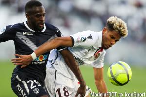 Maxime Poundjé, le défenseur latéral gauche du FCGB.