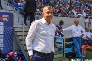 Le groupe de l'OL pour la réception du RCSA.