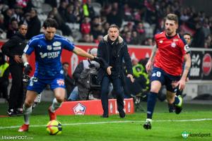 Christophe Galtier (LOSC) était en conférence de presse, ce vendredi après-midi.