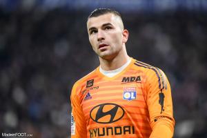 Anthony Lopes en pleine concentration.
