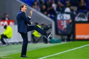 Rudi Garcia, l'entraîneur de l'Olympique Lyonnais.