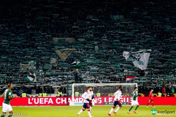 OL - Des supporters de l'OL ont tagué le Stade Geoffroy-Guichard avant le derby !