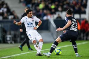 Rafael, le défenseur latéral droit de l'Olympique Lyonnais.