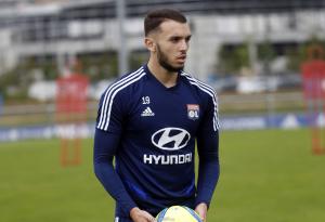 Amine Gouiri, ici sous les couleurs de l'Olympique Lyonnais.