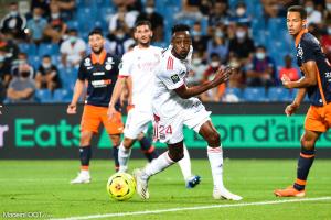 Tino Kadewere, attaquant de l'OL