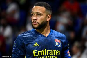 Memphis Depay, attaquant de l'Olympique Lyonnais