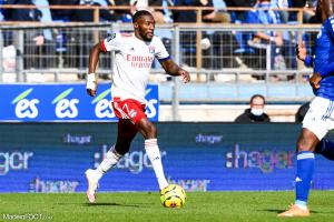 Karl Toko Ekambi, l'attaquant de l'Olympique Lyonnais.