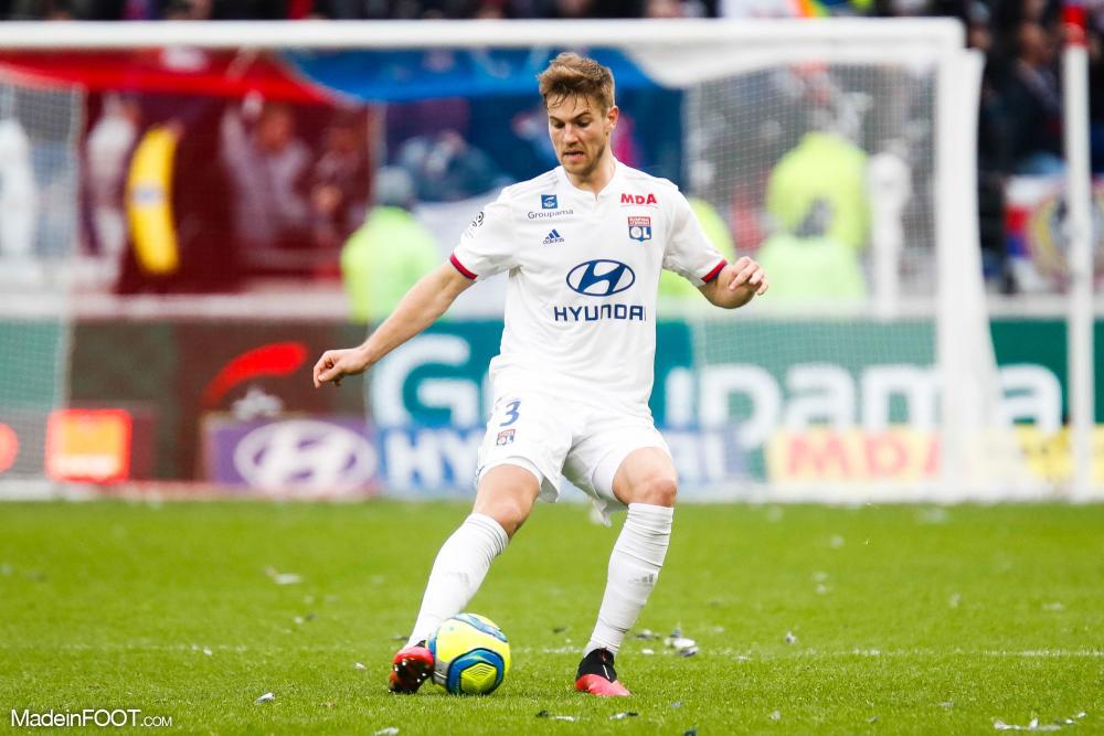 Joachim Andersen est sur le départ de l'Olympique Lyonnais.