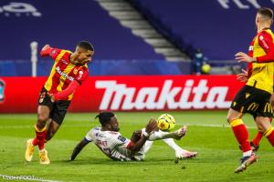 Maxwel Cornet, l'ailier polyvalent de l'Olympique Lyonnais.