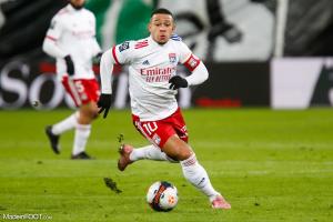 Memphis Depay, attaquant de l'Olympique Lyonnais
