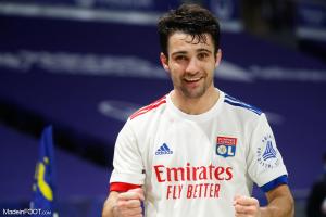 Léo Dubois, le défenseur latéral droit de l'Olympique Lyonnais.