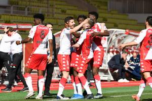 Célébration des joueurs de l'ASM