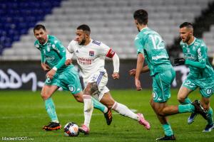 Memphis Depay, l'attaquant de l'Olympique Lyonnais.