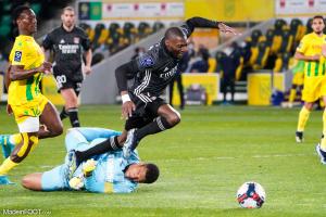 Karl Toko Ekambi, l'attaquant de l'Olympique Lyonnais.