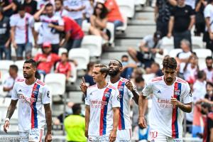 Moussa Dembélé buteur avec l'OL