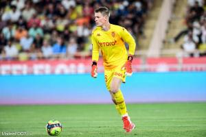 Le groupe de l'AS Monaco pour le déplacement à Lyon