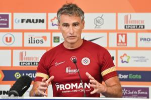 Olivier Dall'Oglio, l'entraîneur du Montpellier HSC.