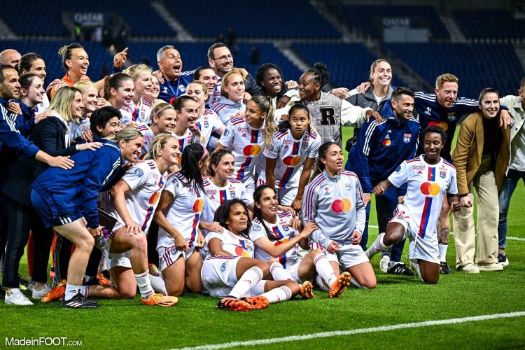 OL (F) - Selma Bacha encense les supporters après le nouveau titre de l'OL
