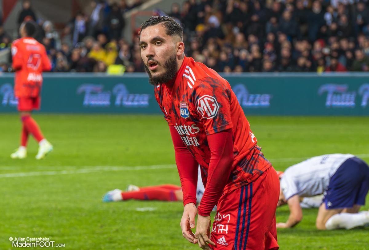 OL - Rayan Cherki Et Johann Lepenant De Retour à L'entraînement