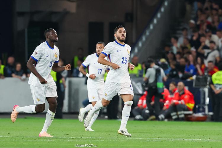 Equipe de France - Rayan Cherki buteur et passeur pour sa première sélection face à l'Espagne