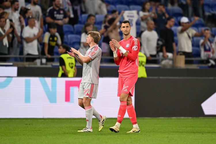 OL - Dominik Greif donne des nouvelles de son genou après le match nul à Auxerre