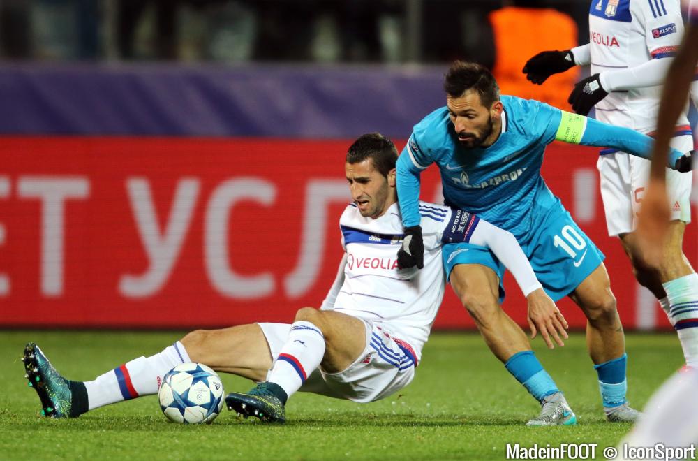 Les compos officielles du match entre l'OL et le Zénith Saint-Pétersbourg.