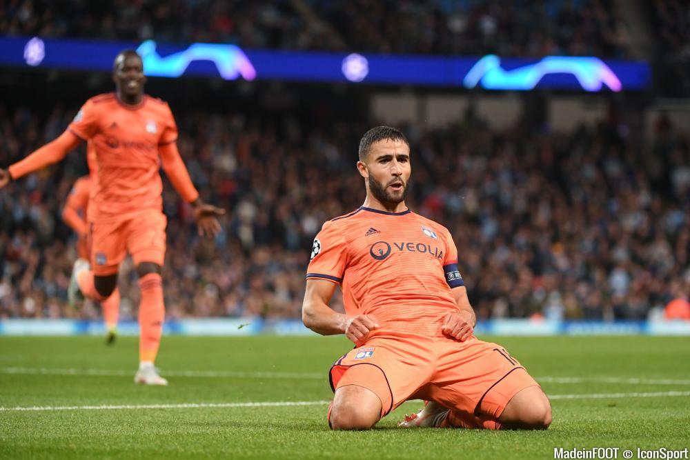 Nabil Fekir (OL) était présent en conférence de presse, ce lundi après-midi.