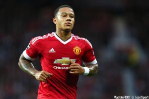 Memphis Depay, ici sous les couleurs de Manchester United.